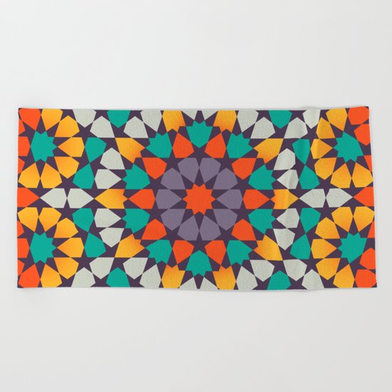 Scattered Petals Beach Towel