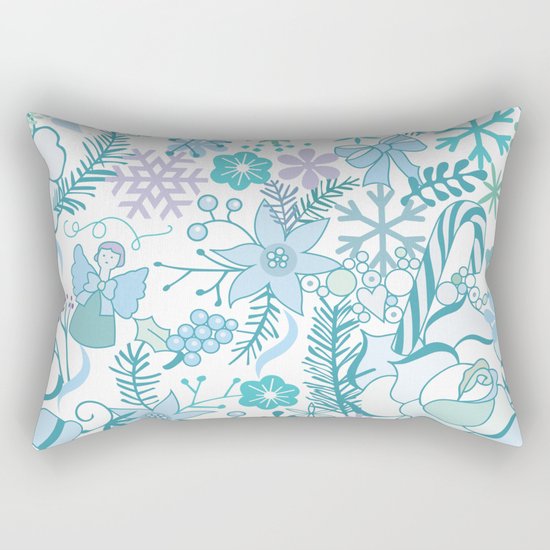 Bright xmas pattern Rectangular Pillow