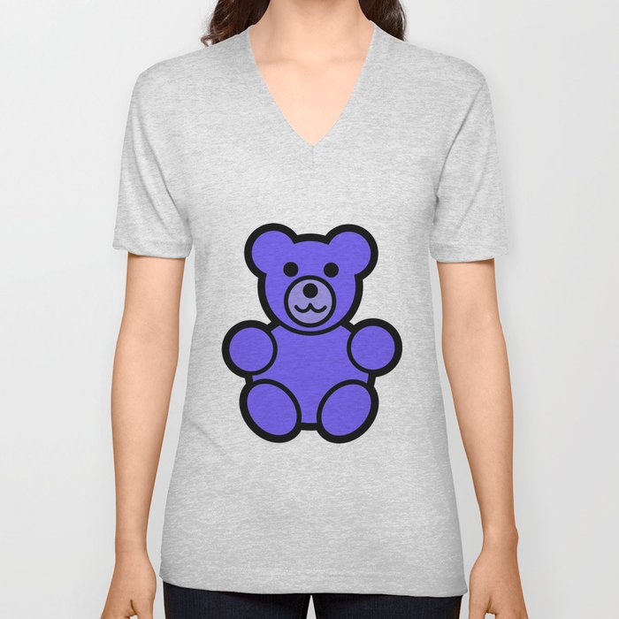 Teddy Bear 4 V Neck T Shirt
