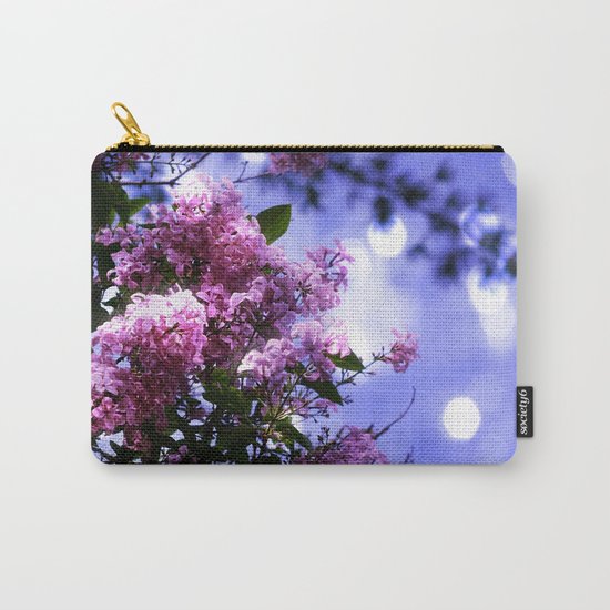 Lilac Sparkle Carry-All Pouch