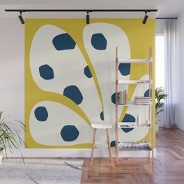 Spots patterned color leaves 10 Wall Mural