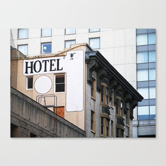 H OTEL Canvas Print