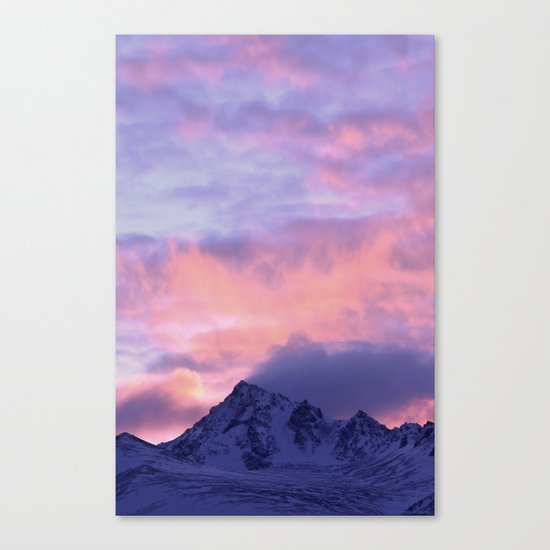 Rose Serenity Sunrise III Canvas Print