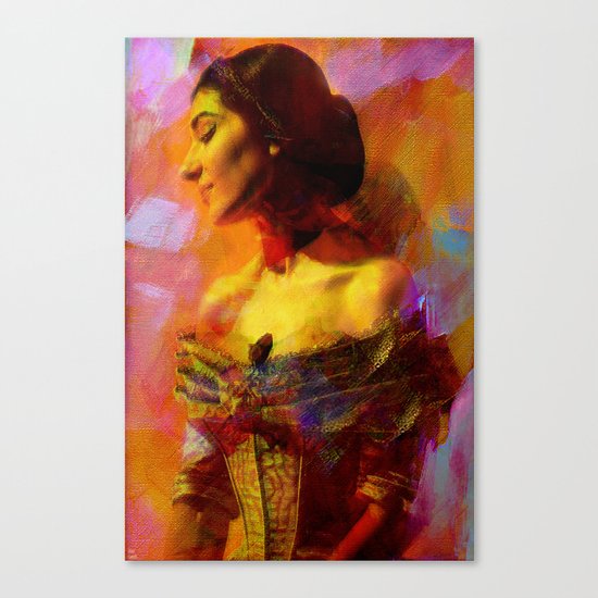 Maria Callas Canvas Print