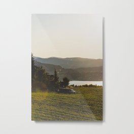 Naramata Sunset III | Landscape Photo Print Metal Print