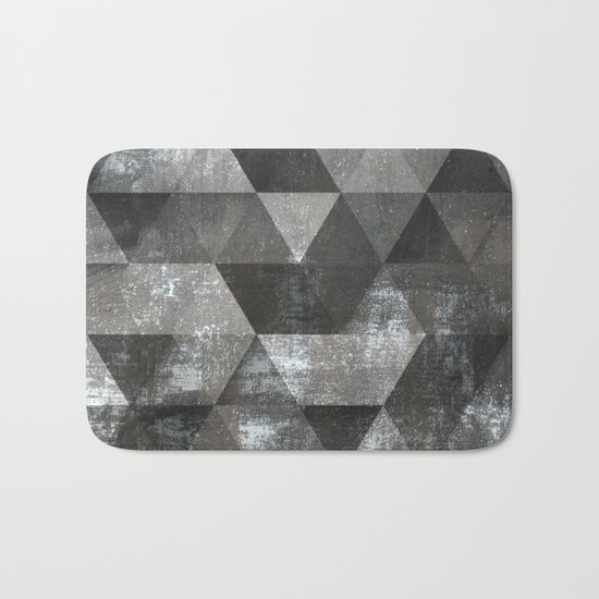 Triangles Bath Mat