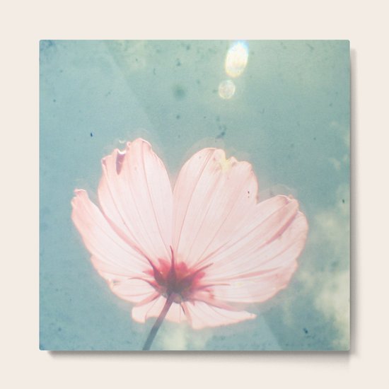 I am Happy Metal Print
