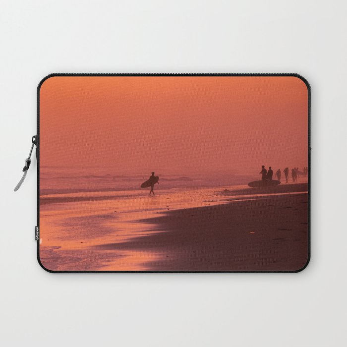 Surf Beach Walk Laptop Sleeve
