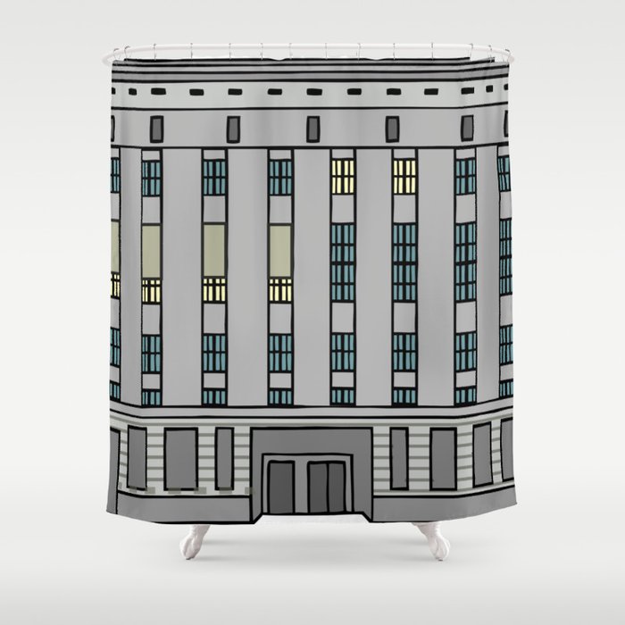 Berghain Techno Club In Berlin Shower Curtain By Berlin T Shirt