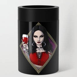Goth Alien Witch Can Cooler