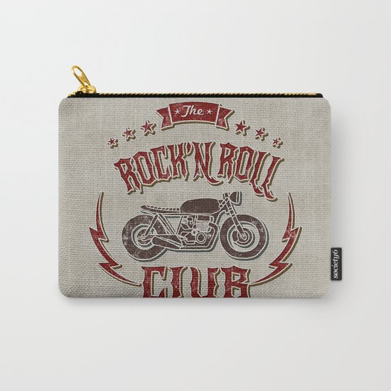 Rock 'n Roll Motorcycle Club Carry-All Pouch