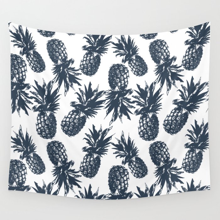 Pineapples Wall Tapestry