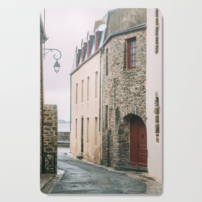 St Malo French Coastal Town - France Street Photo - Travel Photography Cutting Board