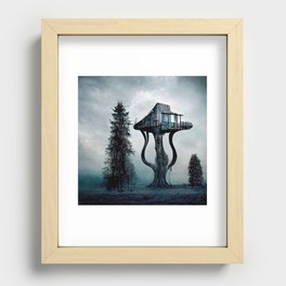 Tree House 03 Dark Sky Recessed Framed Print