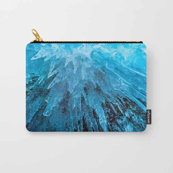Ice Stalactites Carry-All Pouch