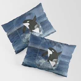 Killer Whale Orca Pillow Sham