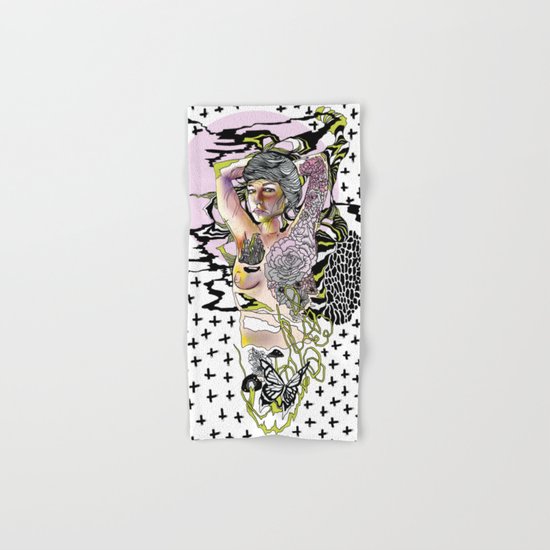 Sweetly Lavender Hand & Bath Towel