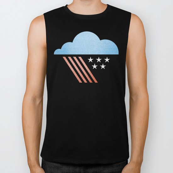 Patriotic Weather. Biker Tank