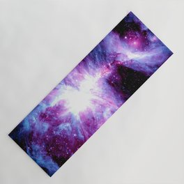 Orion Nebula Purple Periwinkle Blue Galaxy Yoga Mat