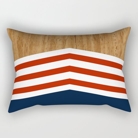 Vintage Rower Ver. 3 Rectangular Pillow