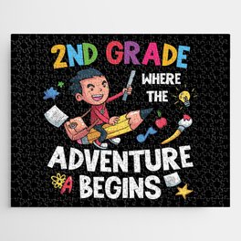 2nd Grade Where The Adventure Begins Jigsaw Puzzle