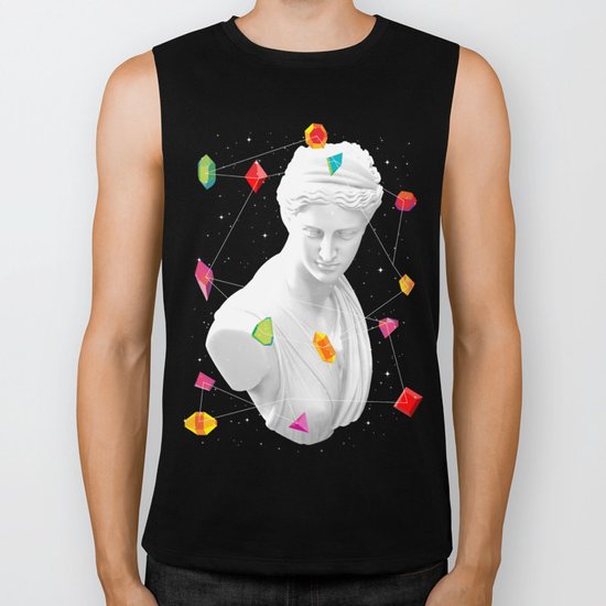 Geometric Gods II Biker Tank