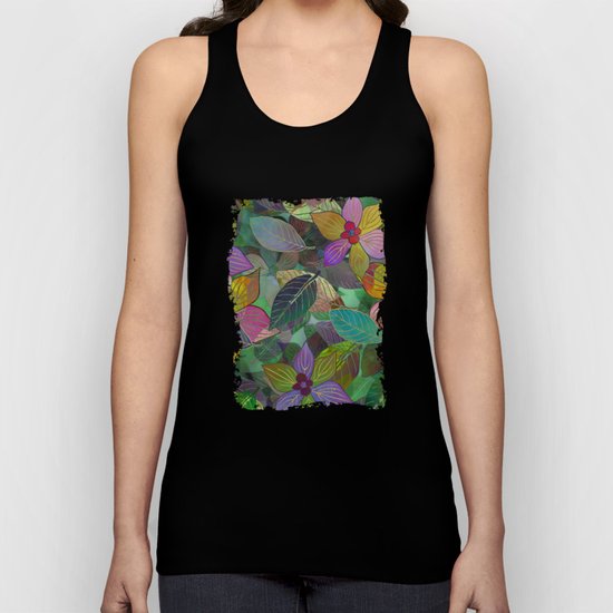 Floral Pattern 7 Unisex Tank Top