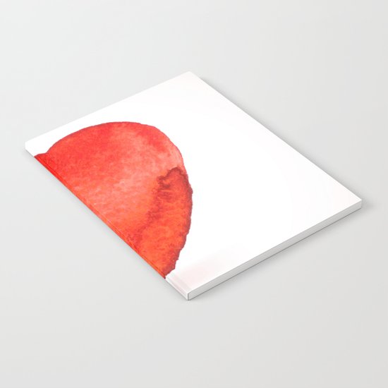 Watercolor heart Notebook