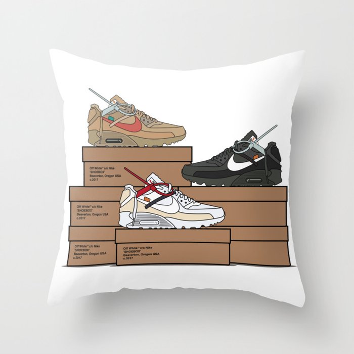 Sneakers Parga Throw Pillow