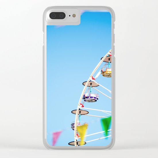 Manege sky colour Clear iPhone Case