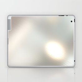 Polished silver metal texture Laptop Skin