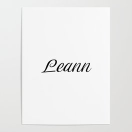 Name Leann Poster