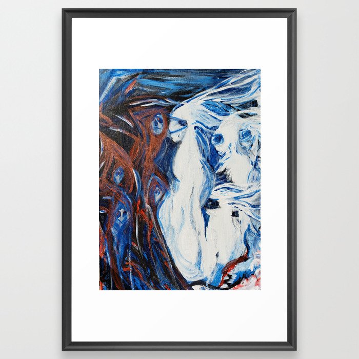 The Abyss Framed Art Print