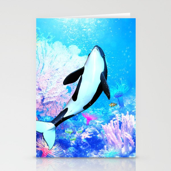 Orca 3 Stationery Cards