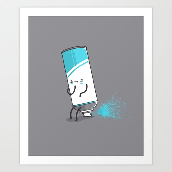 Aerosoiled Art Print