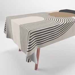 Dara - Mid Century Modern Abstract Art Tablecloth