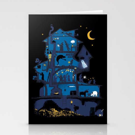 Wizard's Castle Stationery Cards