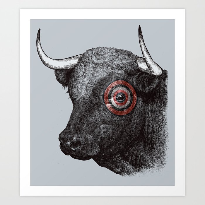 Bullseye Art Print