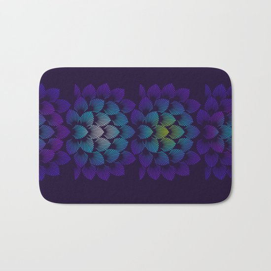Variations on A Feather IV - Stars Aligned Bath Mat