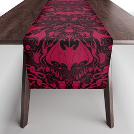 Bats and Beasts - Blood Red Table Runner