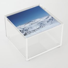 Snowy Mountains Acrylic Box