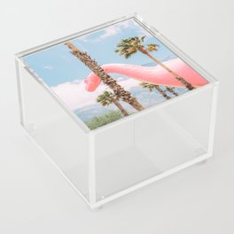Pink Dinosaur in Cabazon - Palm Springs - California Travel Photo Acrylic Box