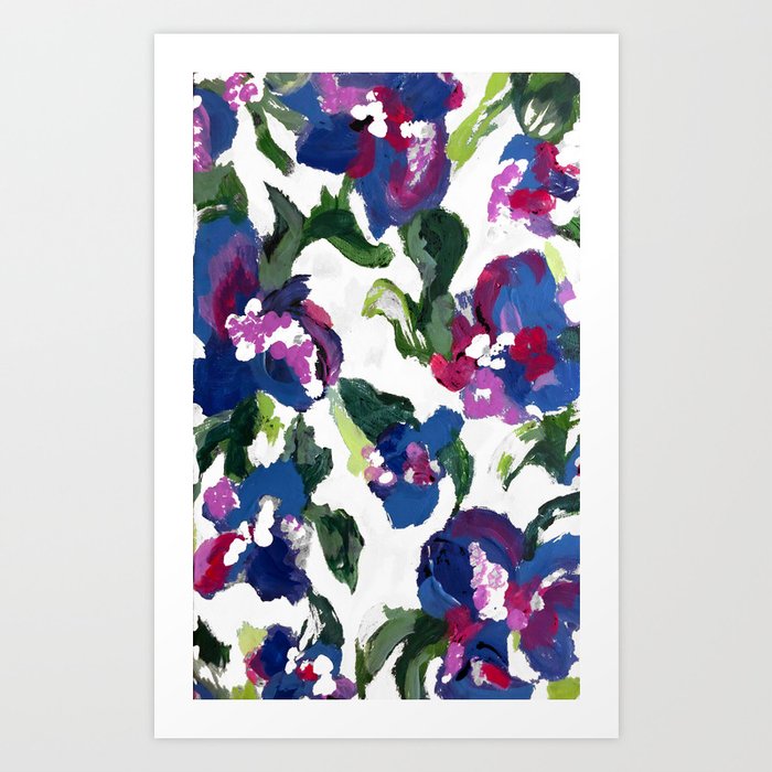 In Bloom (Flower Variation 3) Art Print