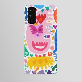 Summer Abstract Graffiti Colorful Creatures  Android Case