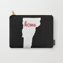 Vermont Is My Home USA State Pride Carry-All Pouch | Usa, State, Vermont, Pride, Proud, Vermonter, America, Patriotic, Graphicdesign 