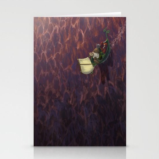They Went To Sea Stationery Cards