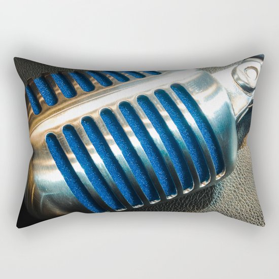 Microphone Rectangular Pillow