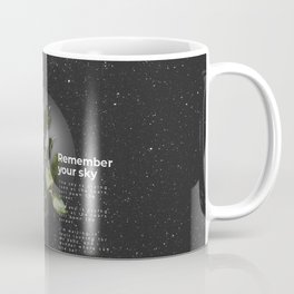 Abstract dark illustration space universe Coffee Mug
