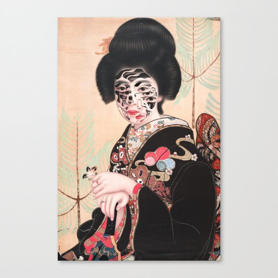 Geisha (2014) Canvas Print