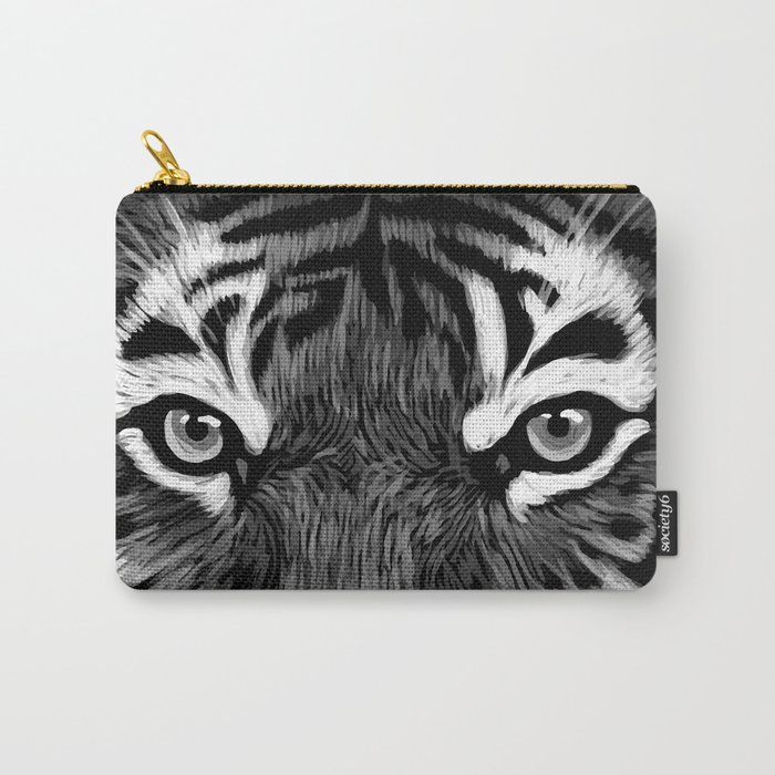 Tiger Painting Carry-All Pouch
